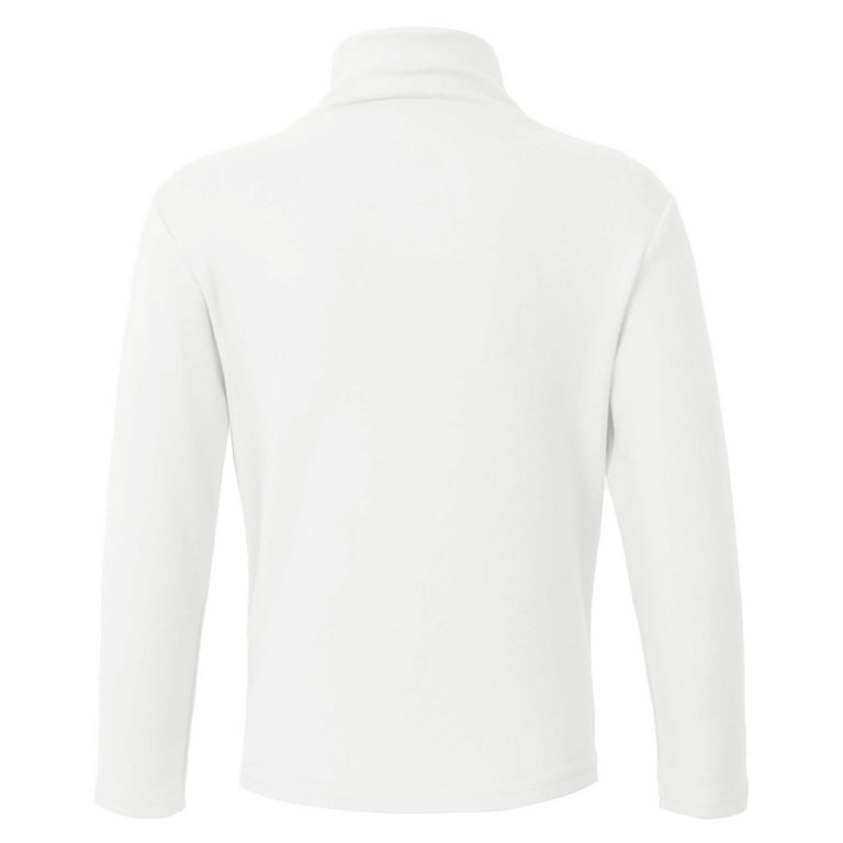 White Turtleneck Full Sleeve T-shirt