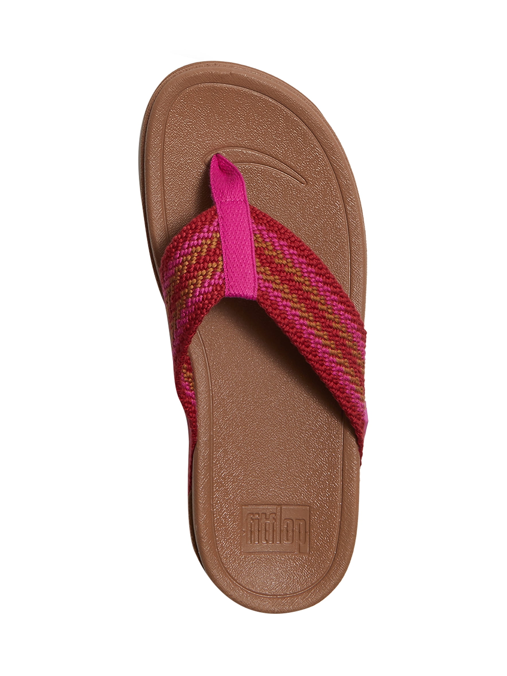 Fitflop Women's Surfa Stripe-Webbing Toe-Post Sandals