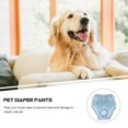 thumbnail image 4 of HINTRMENT Dog Physiological Pants Blue Indoor Use 1Pack, 4 of 5