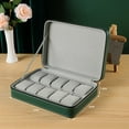 thumbnail image 3 of Watch Case Box Elegant Wood Collection Packaging Display Storage Luxury Jewelry 10 Slot, 3 of 8