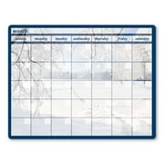 Winter Monthly Calendar Memo Board With Wet Erase Pen
