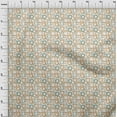 thumbnail image 4 of oneOone Polyester Spandex White Fabric Abstract Craft Projects Decor Fabric Printed By The Yard 56 Inch Wide, 4 of 4