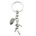 thumbnail image 1 of Llavero de fútbol Llavero con charm de fútbol Llavero deportivo con charm de jugador de fútbol Llavero de fútbol, 1 of 7
