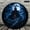 12x12in, variant on BCIIG Blue Moon Haunted Hill Mansion Wall Clock Wall art Decor, Wall Decor for Linving Room Perfect for Decorating Living Rooms, Kitchens, Dorms, And As Practical Everyday Gifts