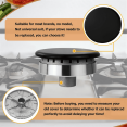 thumbnail image 2 of LEEYNEER Cooker Hat Set Oven Gas Hob Burner Crown Flame Cap Replacement Kit, 2 of 7