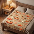 thumbnail image 4 of WDOBM Soft Blanket, Plush Blanket, Reindeer Snowman Christmas Flannel Throw Blanket, Pumpkin Blanket, Static Resistant Blanket for Sofa Throw Blanket, 4 of 8