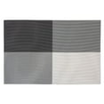 thumbnail image 1 of Vinyl Placemat Tempo Gray - Set of 12, 1 of 3
