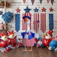 thumbnail image 6 of Lazyguy Patriotic 4th of July Decorations Independence Day Goose Dress Garden Statues, Waterproof Raincoat for Geese, 6 of 9