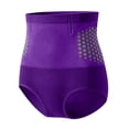 thumbnail image 2 of Mnuaqn Women's High Waisted Butt Lifting Panties Seamless Tummy Control Shapewear Underwear Slimming Control Panties (Purple,S), 2 of 7