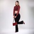 thumbnail image 3 of Jeans Corte Campana De Gabardina Negro Mujer, 3 of 6