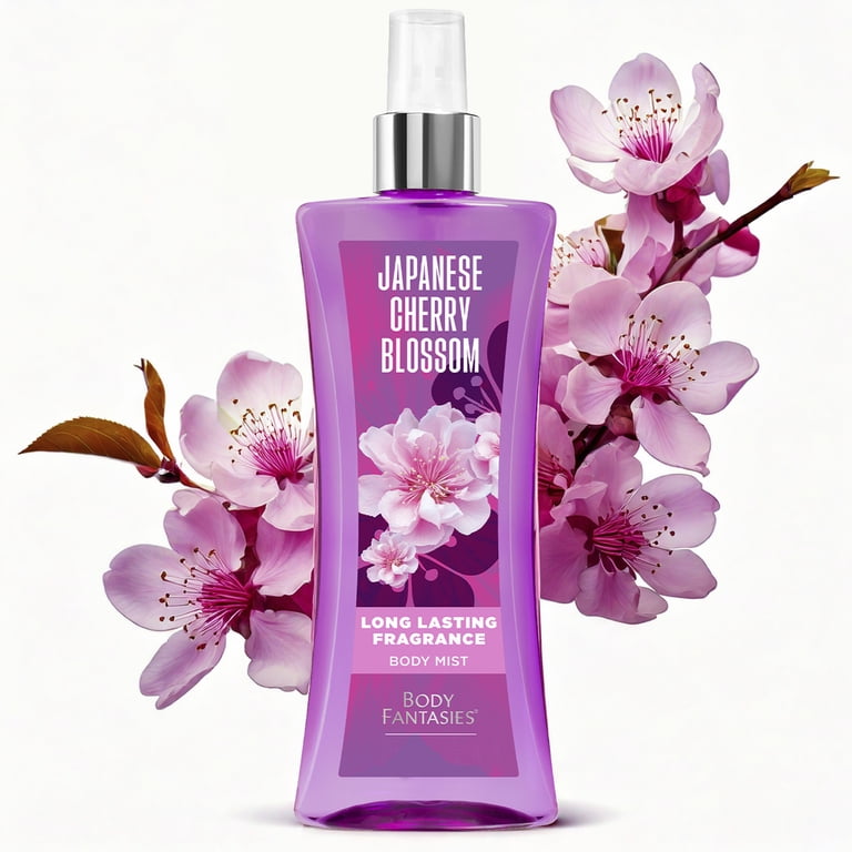Body Fantasies Signature Japanese Cherry Blossom Body Spray for