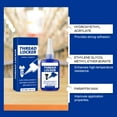 thumbnail image 3 of BKER Medium Strength Threadlocker Removable Nut And Locker For A Variety Of Metal Joints 50ml, 3 of 6