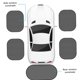 thumbnail image 4 of Typpkmm New Car Window Sunshade Cover with Block for Kids Car Side Window 4PCS, 4 of 7