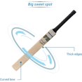 thumbnail image 5 of Ferver Spel Middler Kashmir Willow Cricket Bat With Cover | Suitable For : Leather Ball | Size - Short Handle, 5 of 5