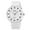 White, variant on ICQOVD Men's Waterproof Quartz Watch with Digital Display Analog Digital Combo Casual Fashion Wristwatch Border Style Gift