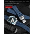 thumbnail image 4 of Correa de reloj de caucho fluorado de alta calidad para Breitling B01, correa de reloj deportiva para hombre, pulsera con hebilla de acero inoxidable, herramienta de 22 mm y 24 mm, 4 of 5