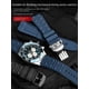 thumbnail image 4 of Correa de reloj de caucho fluorado de alta calidad para Breitling B01, correa de reloj deportiva para hombre, pulsera con hebilla de acero inoxidable, herramienta de 22 mm y 24 mm, 4 of 5