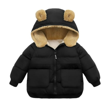 

Promotion!Kids Thickened Warm Down Cotton Jacket Baby Girl White Duck Down Travel Hooded Outerwear Clothes Winter Snowsuit Coat
