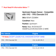 thumbnail image 2 of Upstream Oxygen Sensor - Compatible with 1992 - 1993 Chevrolet S10 - AC Delco, 2 of 2