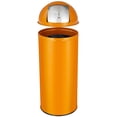 thumbnail image 4 of Senfot 65L Extra Large Stainless Steel Trash Can, Heavy Duty Kitchen Bin with Push Lid for Indoor/Outdoor Use, 4 of 7