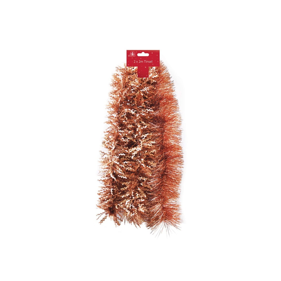 Festive Wonderland Luxury Zig Zag Christmas Tinsel