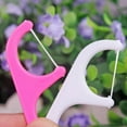 thumbnail image 3 of CNKOO 25Pcs Disposable Oral Gum Teeth Clean Care Dental Flosser Plastic Tooth Picks, 3 of 8
