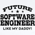 thumbnail image 2 of CafePress - Future Software Engineer Infant Bodysuit - Baby Light Bodysuit, Size Newborn - 24 Months, 2 of 4