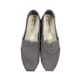 thumbnail image 3 of TOMS Women's Slip On Classic Alpargata Casual Cotton Canvas Flats (Grey Canvas, 6.5), 3 of 6