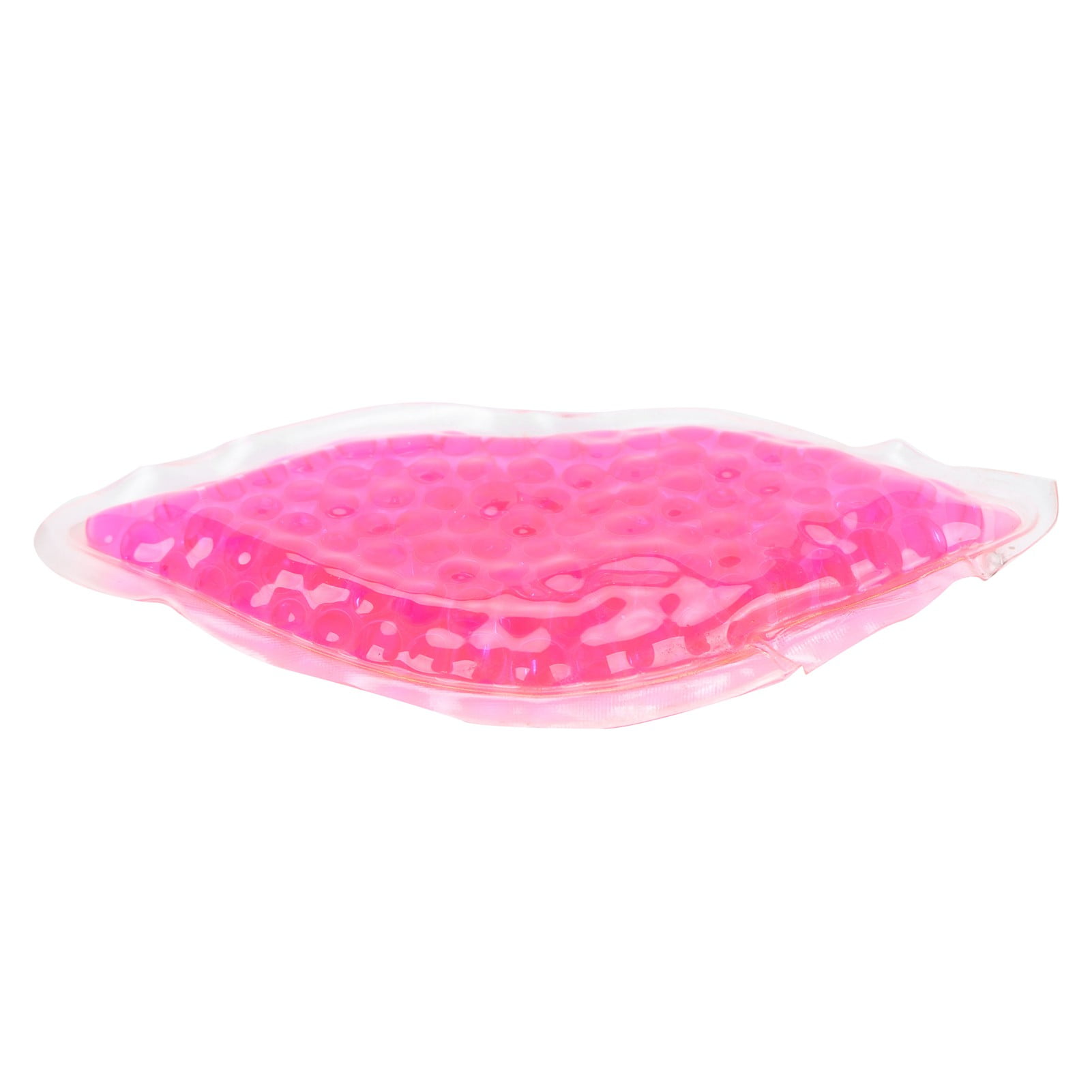 NFTIGB Lip Ice Gel Pack Hot Cold Compress Multipurpose Therapy Pack for Toothache Headache Swelling Pink Large Size Reusable Gel Bead Lip Pad Warm Ice Lip Packs