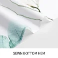 thumbnail image 4 of 1pc Modern Watercolor Floral Shower Curtain Set with Hooks - Waterproof and Minimalist Design for Bathroom Totoro bathroom, 4 of 14