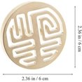 thumbnail image 3 of Molde de prensa de incienso, 2 uds., sello de prensa de ceniza de incienso de latón, herramienta de molde de cono de incienso, accesorios para quemador de incienso, Kit de fabricación de incienso, 3 of 5