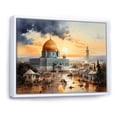 thumbnail image 2 of Designart "Dome Of Islam Art wall art I" Islamic Floater Framed Canvas Print, 2 of 7
