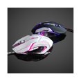 thumbnail image 2 of ZUOYA MMR2 Wired Mouse Ergonomics Mute/Sound 3200DPI Programmable USB Optical Game Mice for Computer - Black Sound Version, 2 of 5