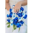 thumbnail image 2 of Artificial Fake Flowers Decor Bouquet Real Touch Flower, 2 of 5