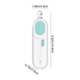 thumbnail image 3 of LED Pet Nail Clippers With Nail Catcher Lever Style Device For Cats And Dogs Lighted Claw Cutter Unit, 3 of 9