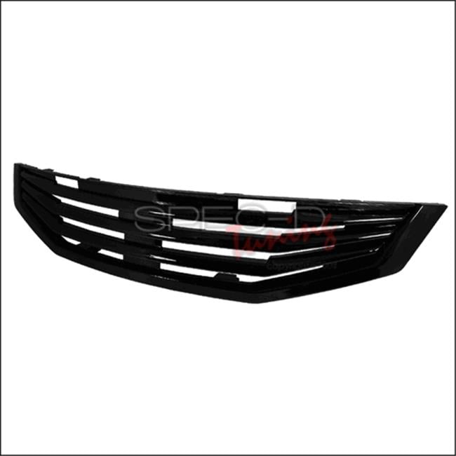 Spec D Tuning Hg Acd082mu 2 Door Mugen Style Grille For 08 To 10 Honda Accord Black 6 X 9 X 39 In
