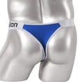thumbnail image 6 of TANBOM Mens Sexy Bulge Enhancing Underwear Lightweight Breathable Thong Blue XXL, 6 of 8