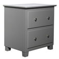 thumbnail image 3 of Atlantic Furniture 2 Drawer Nightstand in Atlantic Gray, 3 of 6