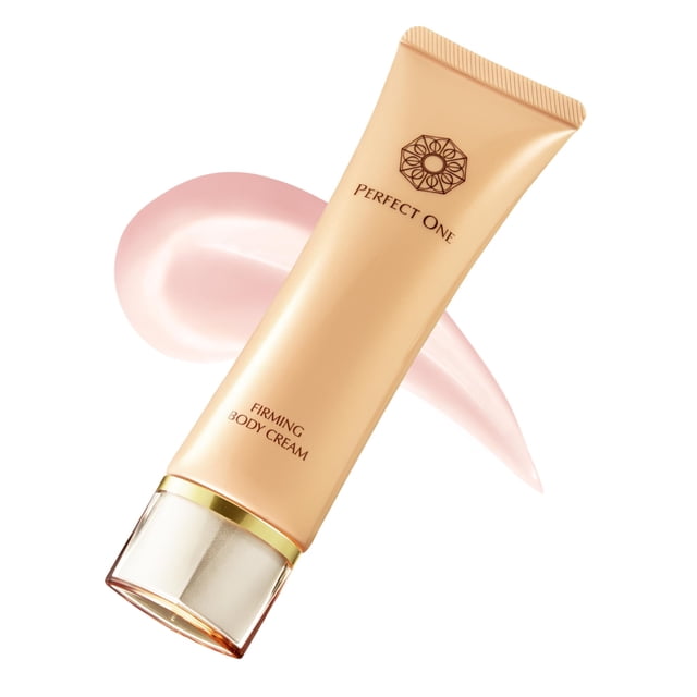 Perfect One Firming Body Cream: Crema corporal japonesa premium para manos, brazos, cuello y escote enriquecida con niacinamida y glicirrizato de dipotasio 1.76 oz. (50 gramos)