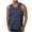 Blue, variant on Taqqpue Mens Plus Size Tank Tops Casual Crewneck Sleeveless Stripe Printed Shirts Loose Fit Quick Dry Workout Gym Muscle Beach Tee Tops