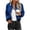 A-Blue, variant on Women's Thin Windbreaker Jacket Fall Winter Zip Up Cropped Bomber Jackets Long Sleeve Waterproof Outwear for Daily Wear A-Brown S