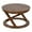 Walnut Brown, variant on Kate and Laurel Aja Bohemian Round Mango Wood Coffee Table, 26 inch Diameter, Light Natural, Decorative Geometric Modern Coffee Table for Hosting, Storage, and Living Room Decor