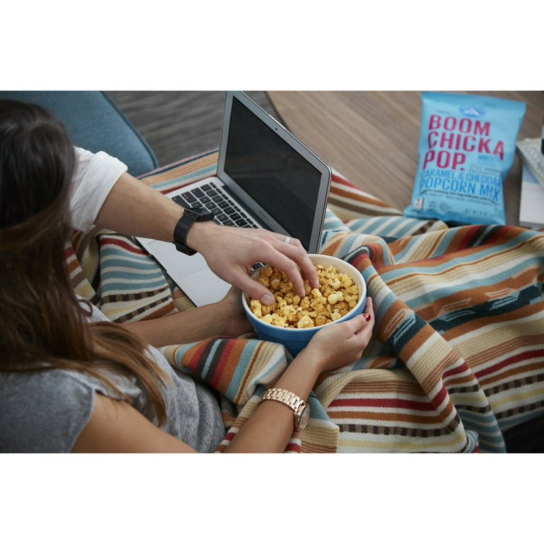 Angie's BOOMCHICKAPOP Caramel & Cheddar Crunch Popcorn Mix, 6oz
