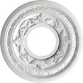 thumbnail image 5 of Ekena Millwork 10"OD x 3 1/2"ID x 3/4"P Baltimore Thermoformed PVC Ceiling Medallion (Fits Canopies up to 4 1/4"), Bright Coat Rose Gold, 5 of 10