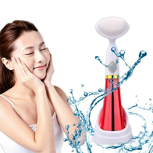 Cepillo de limpieza facial Xihbxyly tipo batería para exfoliante facial