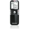 Philips Voice Tracer 2GB Digital Voice Recorder with LCD Display, Black, LFH0642