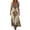 Gray, variant on Lovzfmll Shift Dress for Women, Plaid Print V-Neck Long Sleeve, Casual Bohemian Maxi Dress Orange, S
