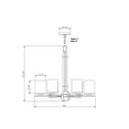 thumbnail image 3 of 2602-06-32-Forte Lighting-Foy - 6 Light Chandelier-23.5 Inches Tall and 26 Inches Wide-Antique Bronze Finish    -Traditional Installation, 3 of 3