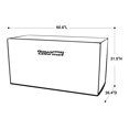 thumbnail image 3 of Funda para parrilla Royal Gourmet CR6008, 152x67x80 cm, poliéster Oxford, 3 of 8