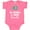 Hot Pink, variant on Inktastic Grammy and Papa Love Me Grandchild Boys or Girls Baby Bodysuit